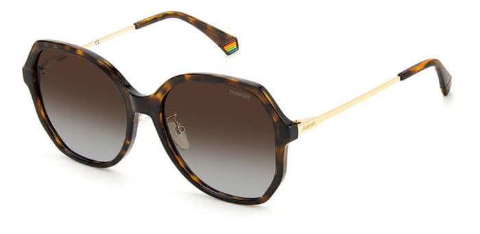 Polaroid 6177/G/S designer frame in colour 086LA
